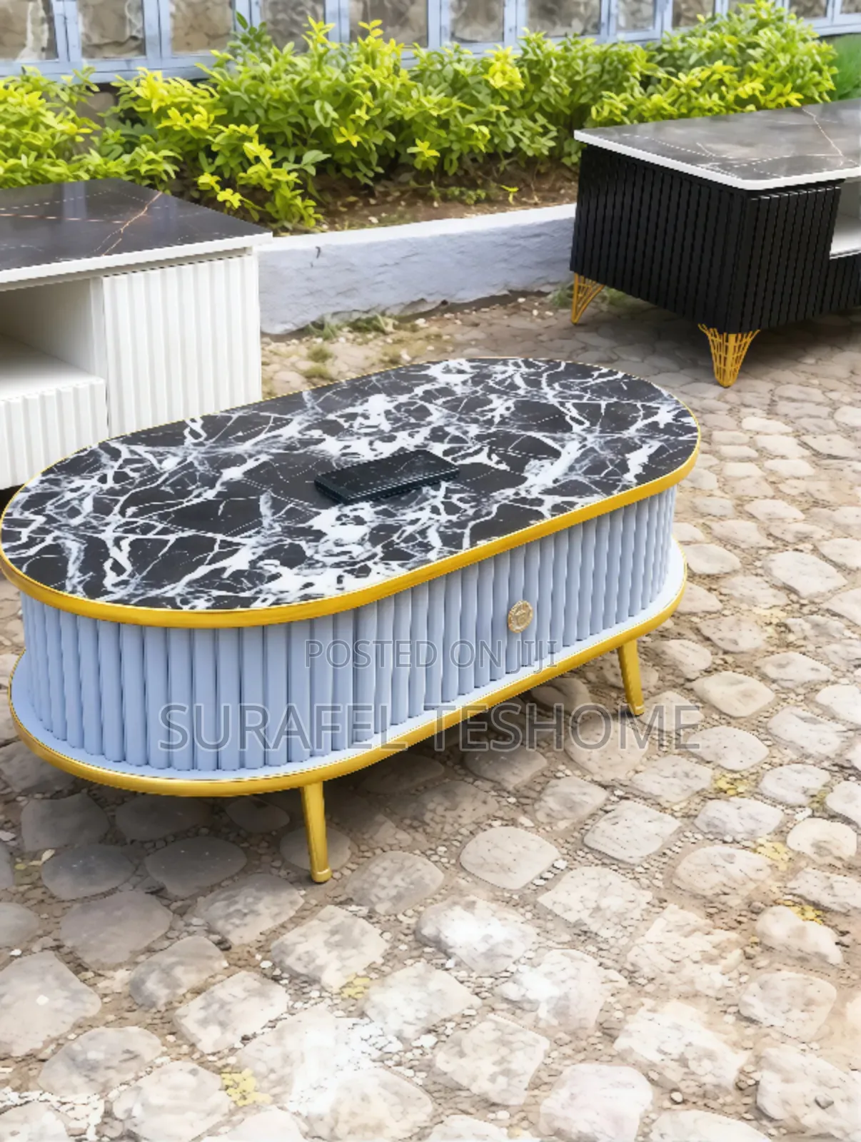 ዘመናዊ ሴንተር ጠረጴዛዎች | Epoxy-Made Center Tables