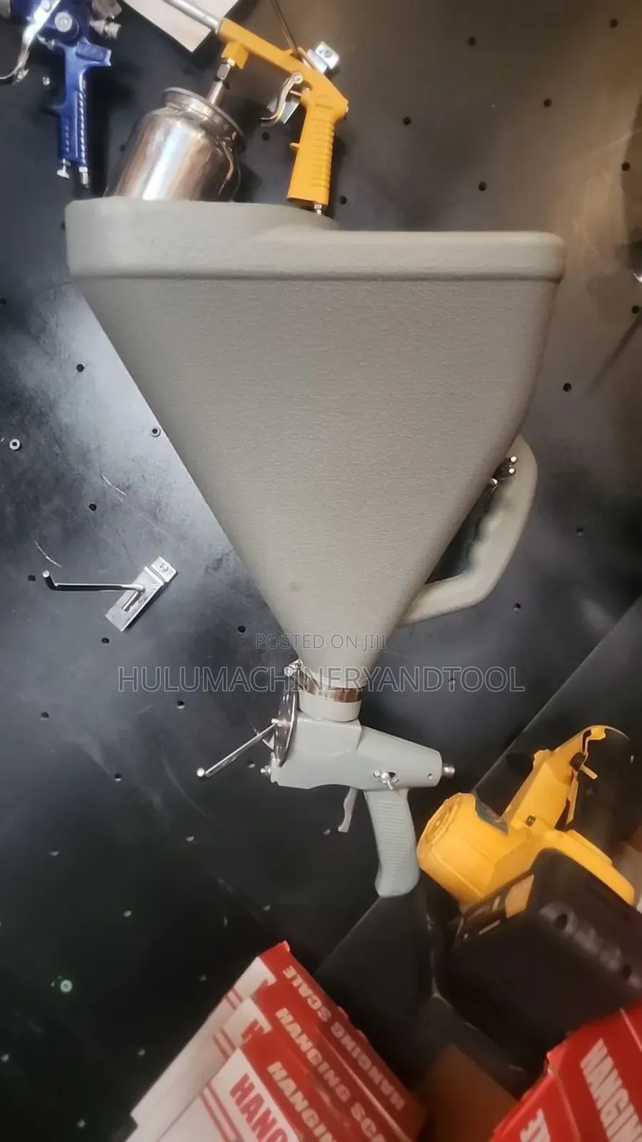 A Drywall Hopper Gun