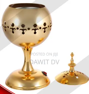 Luxury Electric Gold Bakhoor Incense Burner