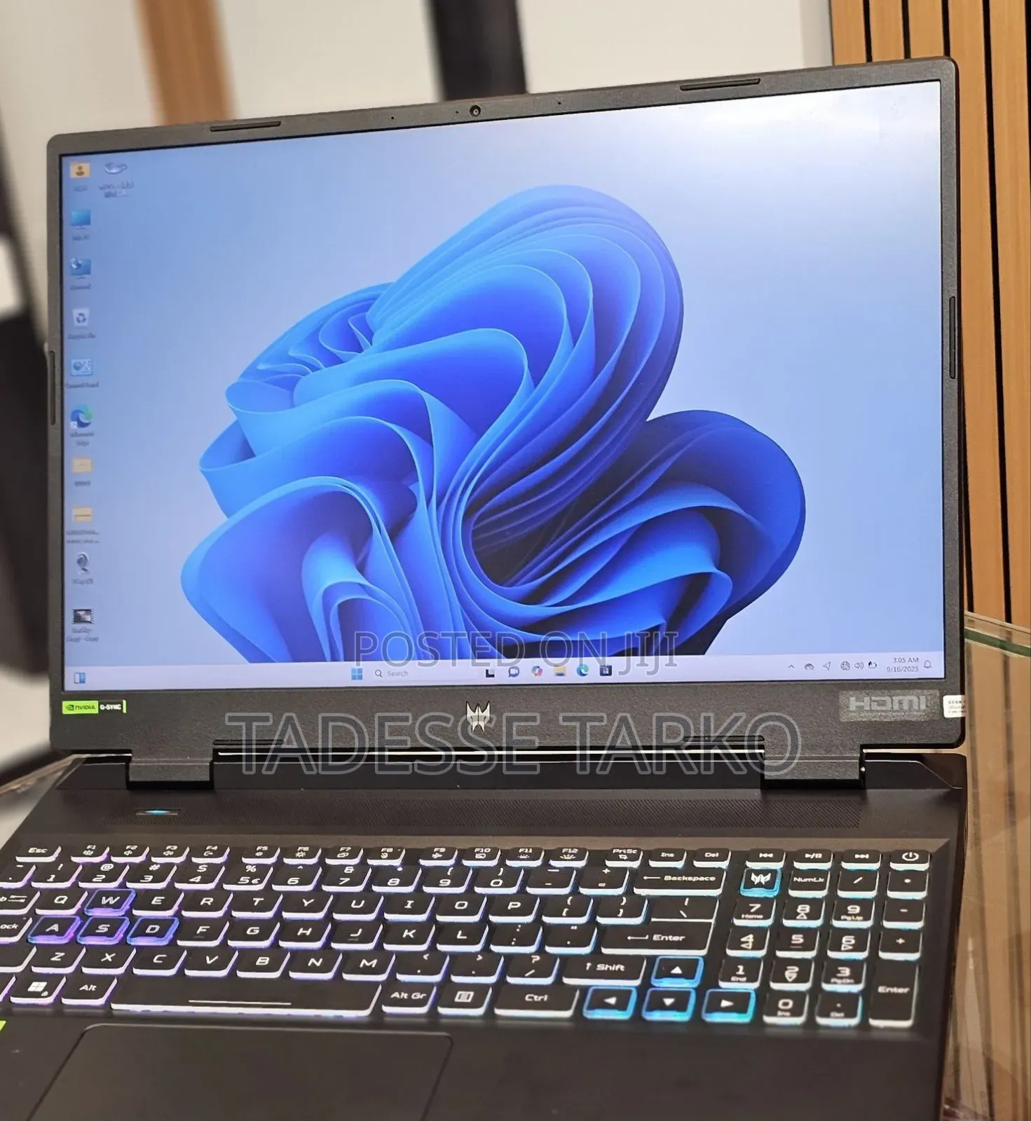 New Laptop Acer Predator Helios 300 16GB Intel Core i9 SSD 1T