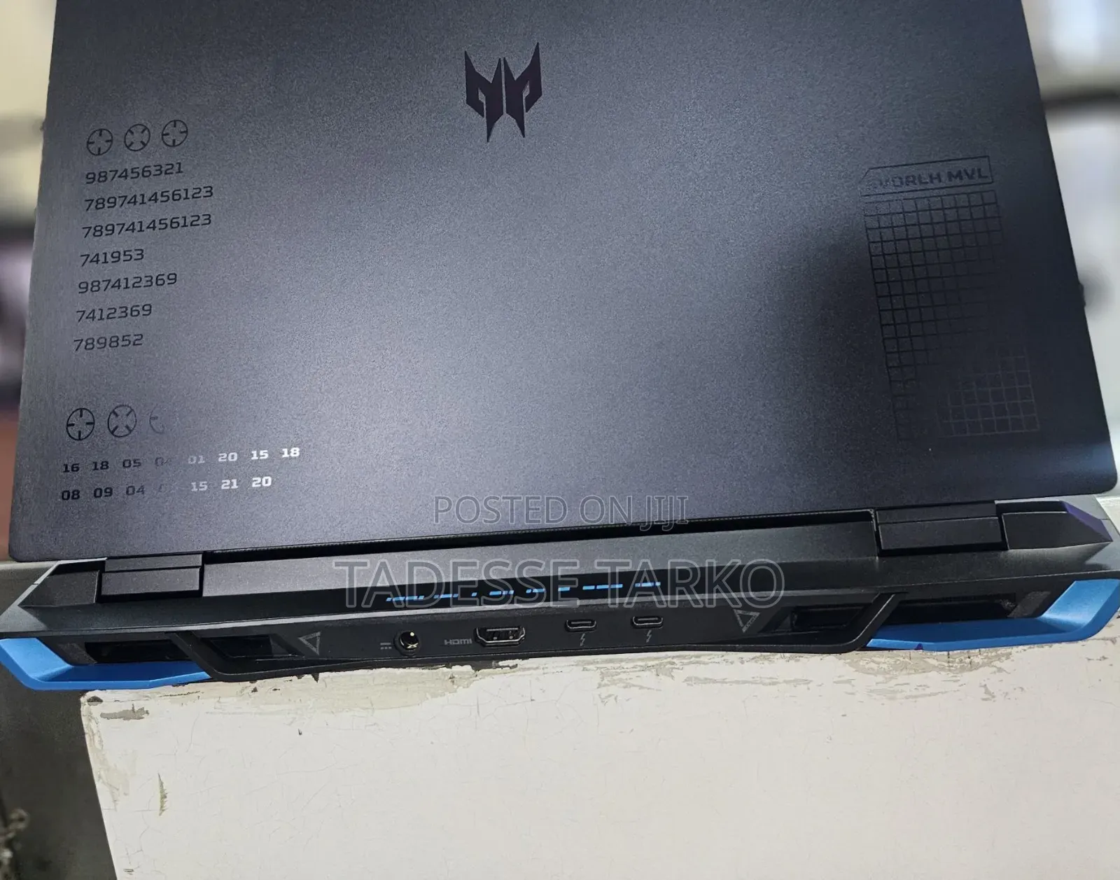 New Laptop Acer Predator Helios 300 16GB Intel Core i9 SSD 1T