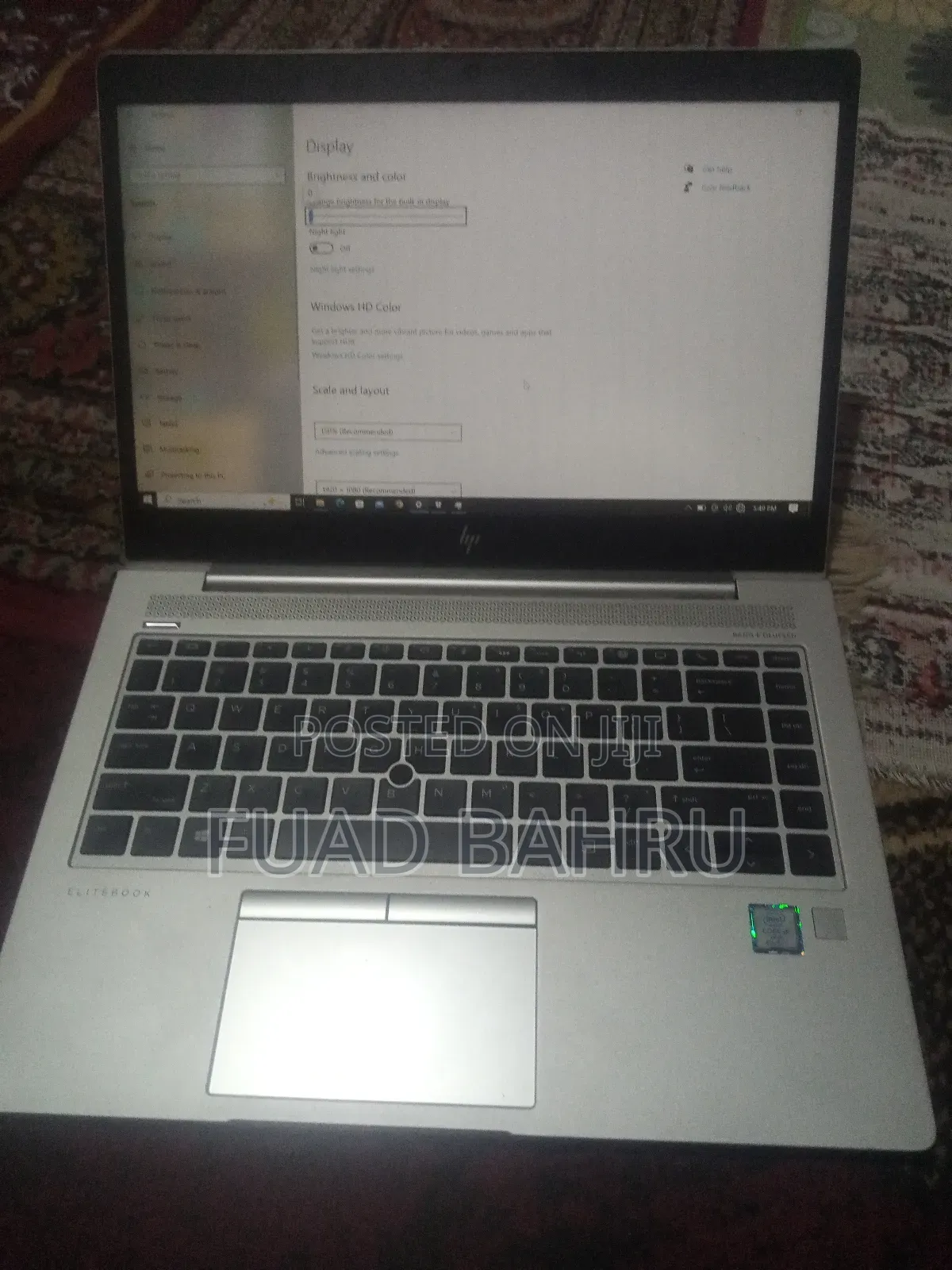 Laptop HP EliteBook 840 G5 16GB Intel Core i5 SSD 512GB