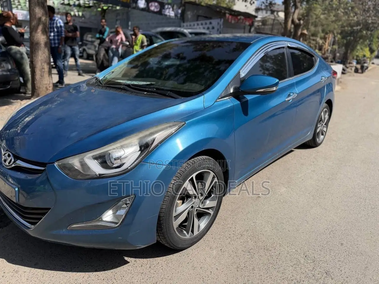 Hyundai Avante 2015 Blue