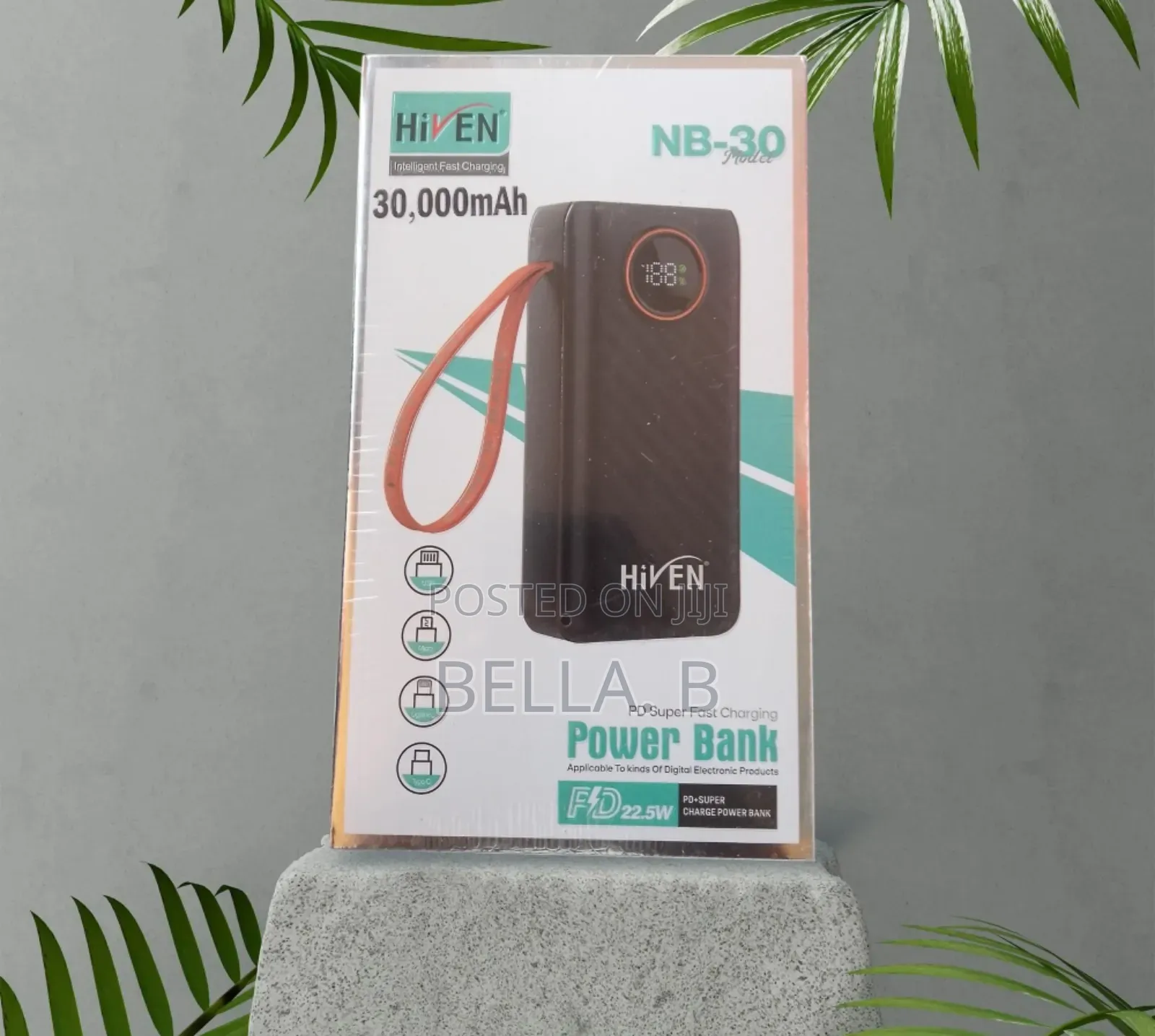Hiven 30000mah Powerbank: Travel Without Limit.