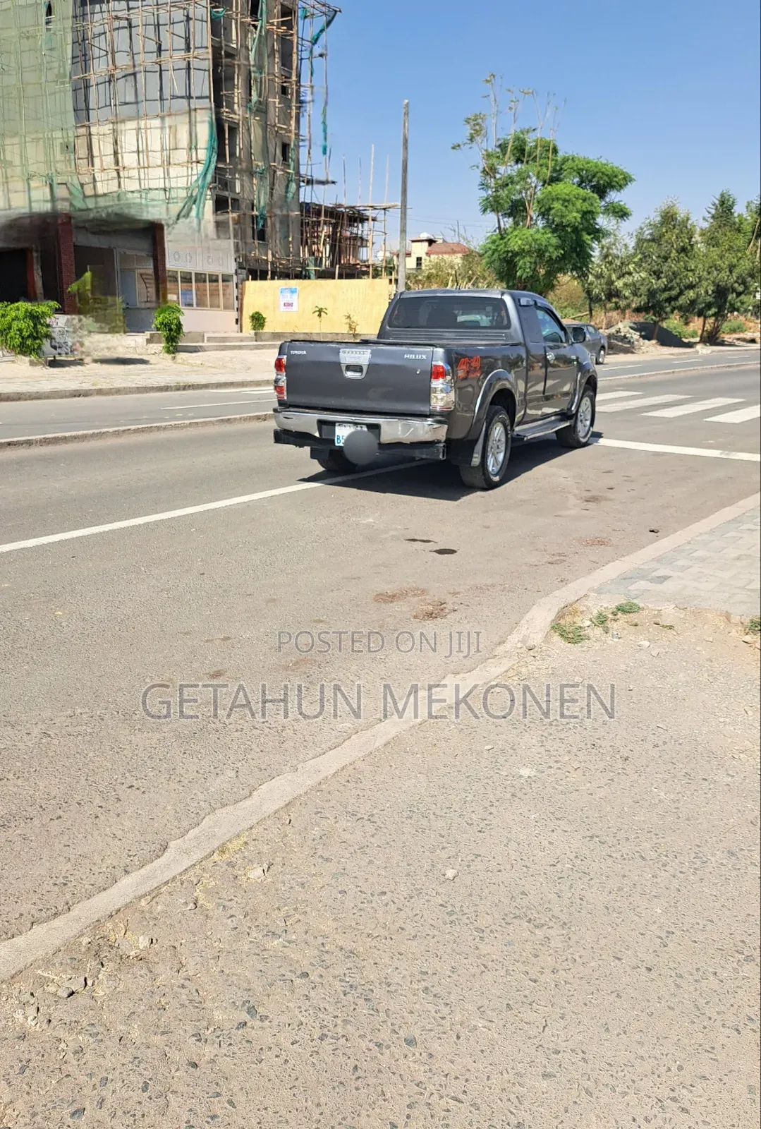 Toyota Hilux 2015 Gray