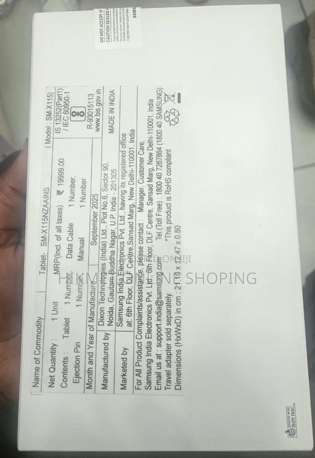 New Samsung Galaxy Tab A9 128 GB