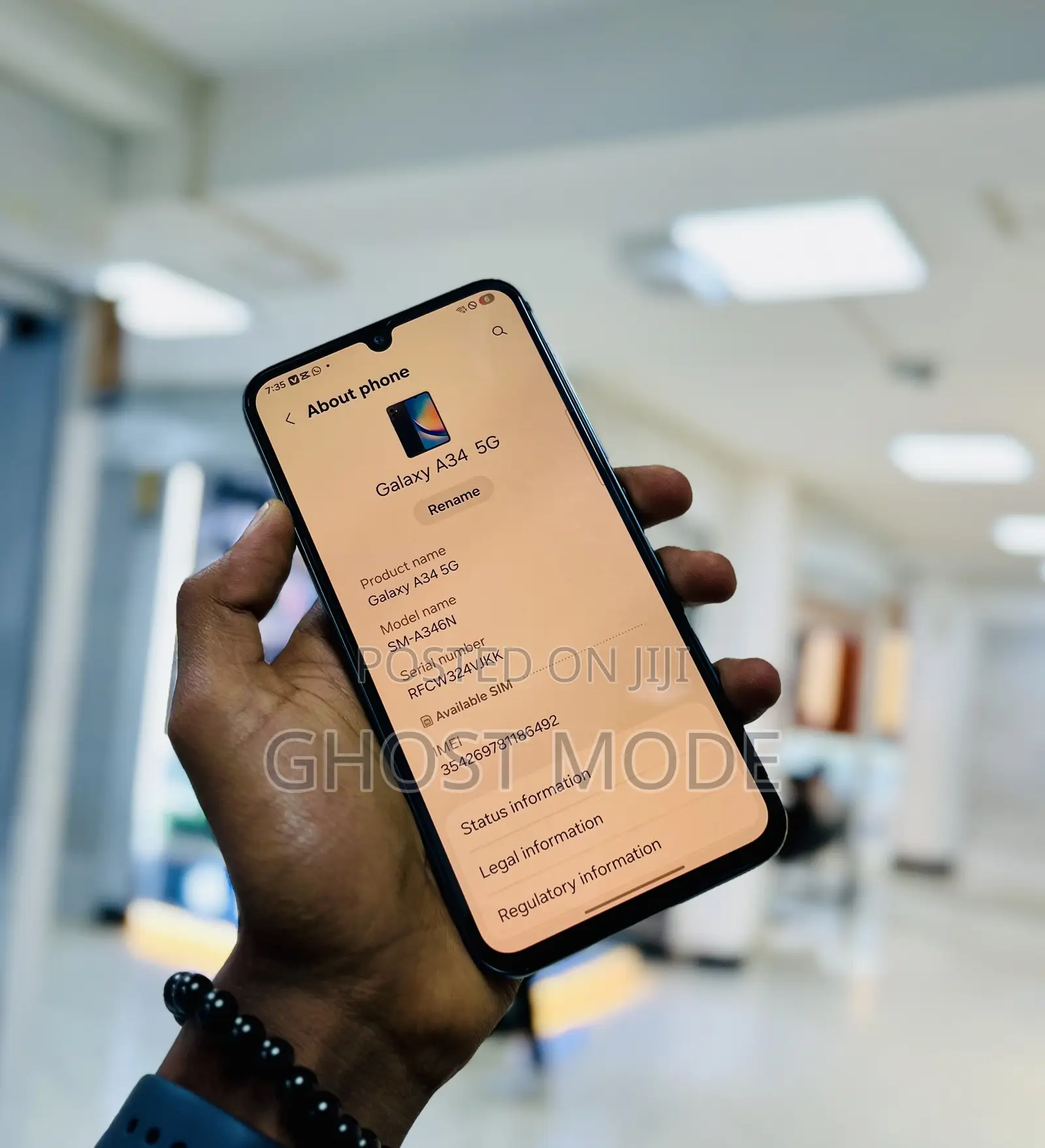 Samsung Galaxy A34 5G 128 GB Black