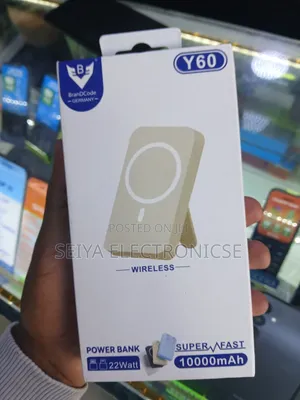 Germany Y60 Wireless Power Bank 10,000mah Magnetic Charging