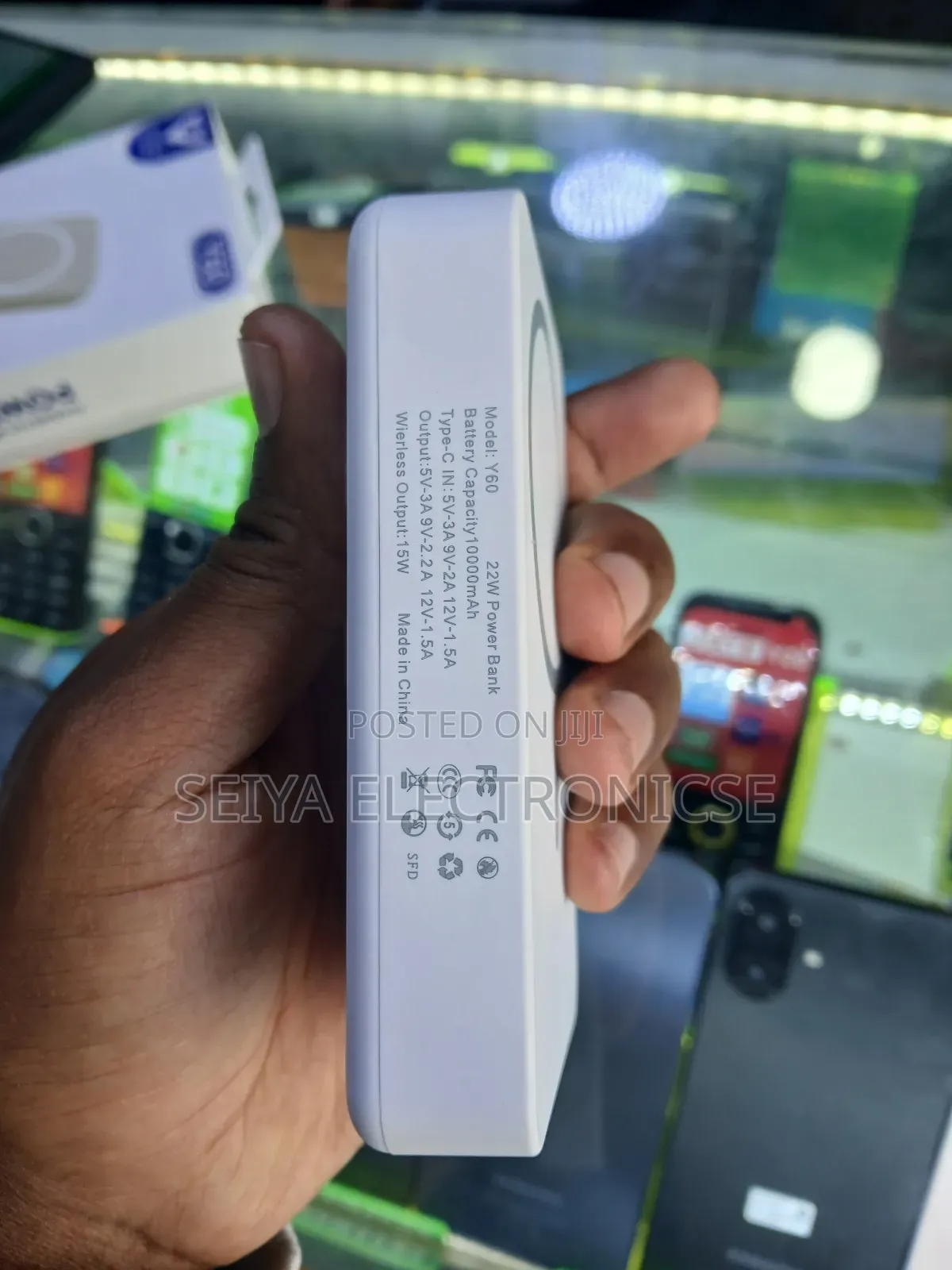 Germany Y60 Wireless Power Bank 10,000mah Magnetic Charging