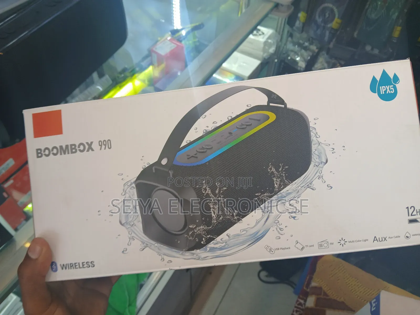 # JBL Boombox 990" Portable Wireless Bluetooth Speaker,