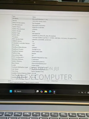 New Laptop Lenovo Yoga 7 15ITL5 32GB Intel Core i7 SSD 512GB