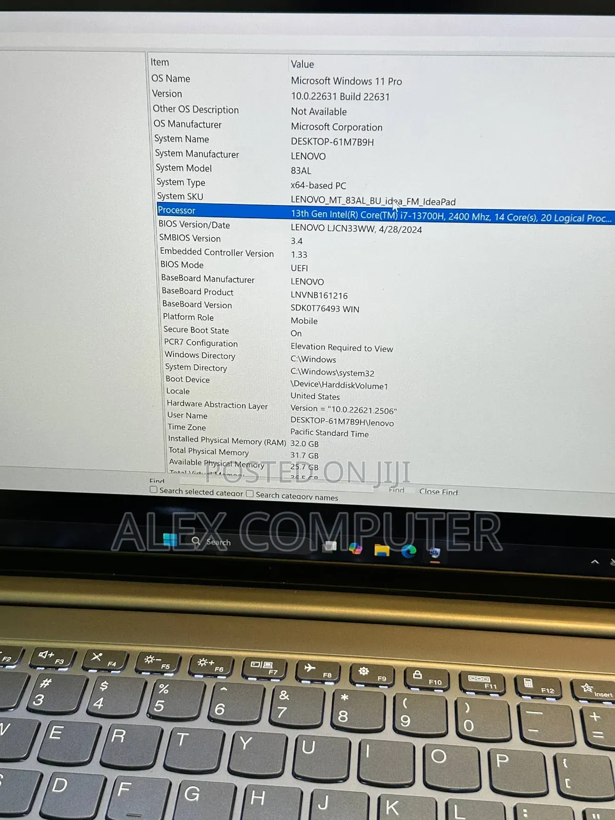 New Laptop Lenovo Yoga 7 15ITL5 32GB Intel Core i7 SSD 512GB