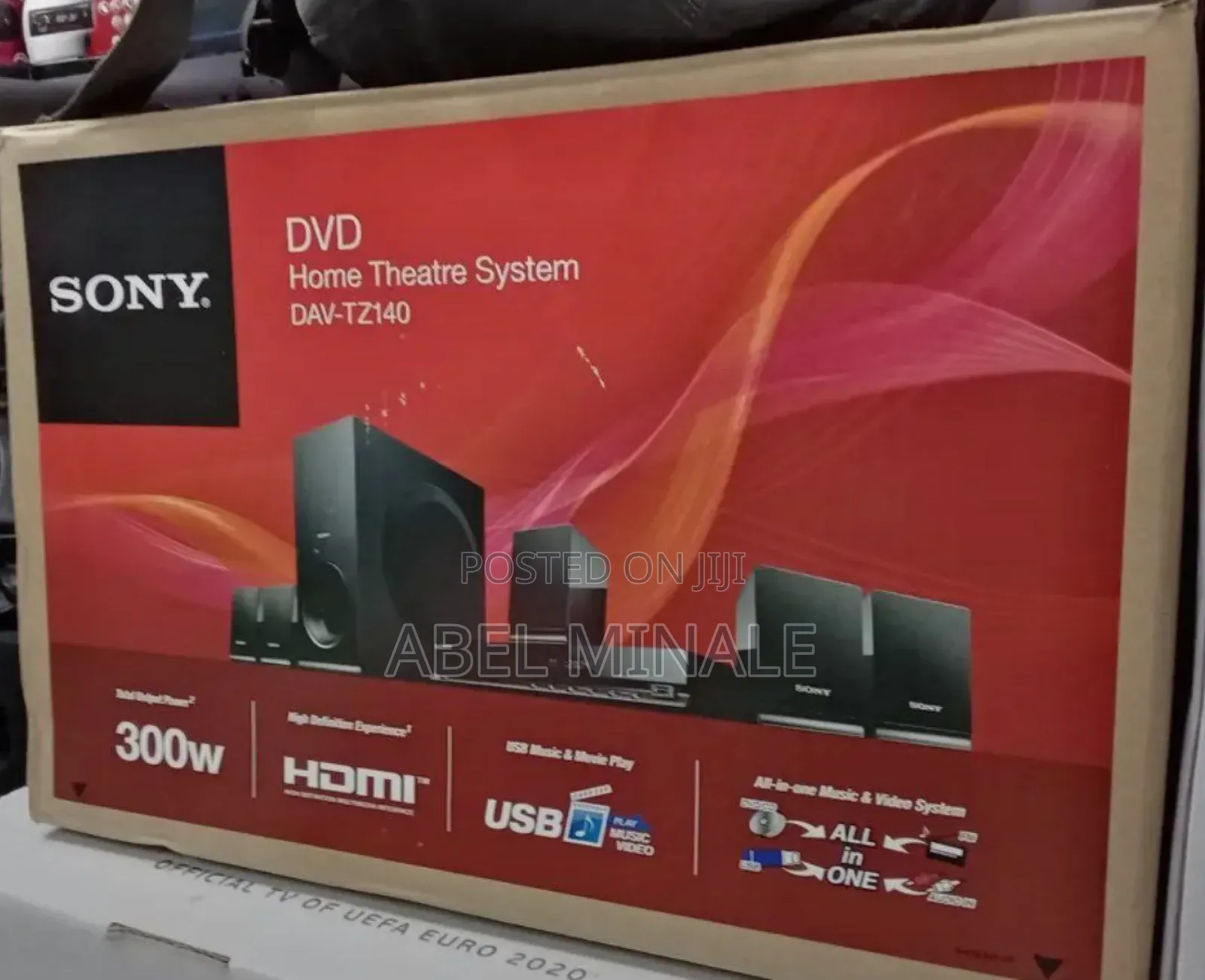 Speaker Sony Powerful Sony Dav Tz-140 DVD Home Cinema System
