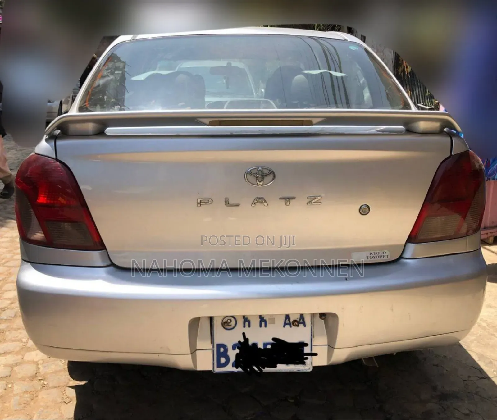 Toyota Platz 2001 Silver