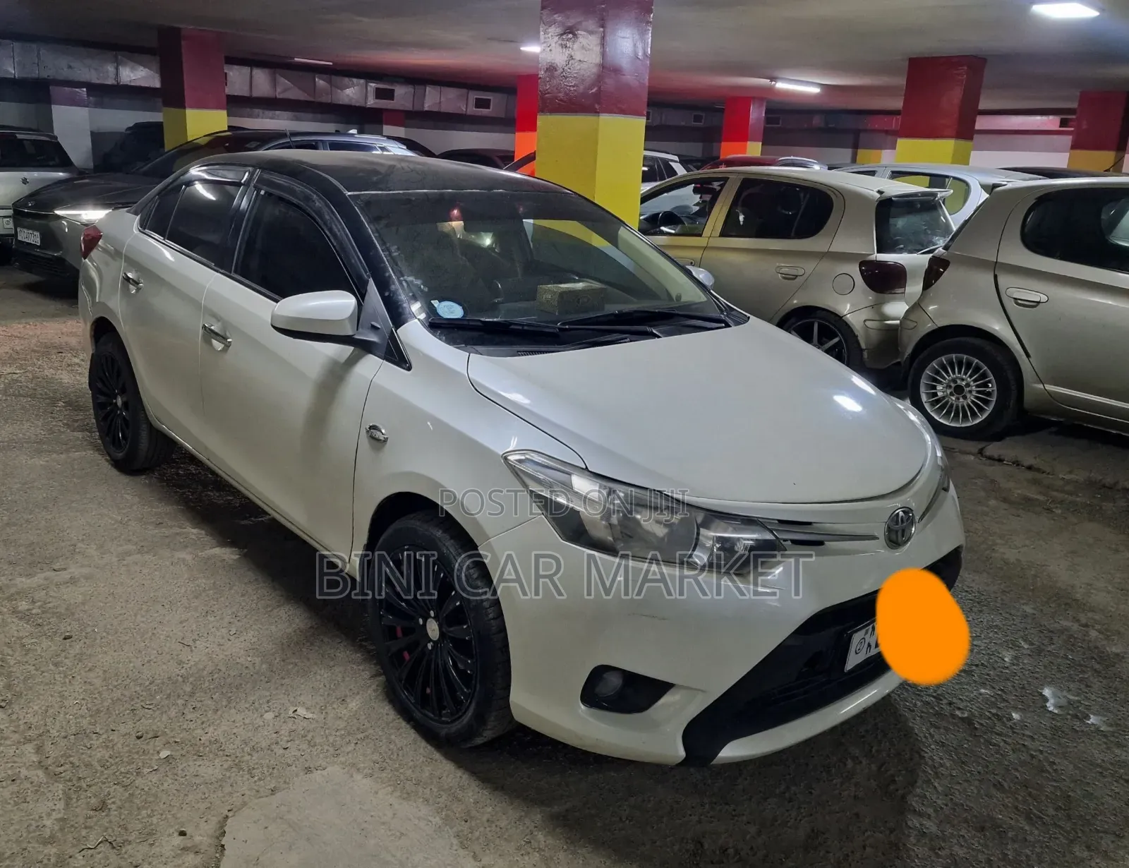 Toyota Yaris 2013 White