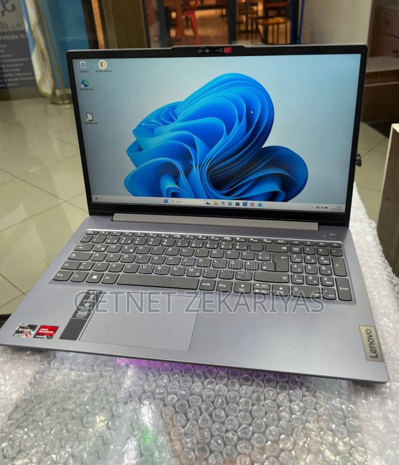New Laptop Lenovo IdeaPad 130 16GB AMD Ryzen 5 SSD 512GB