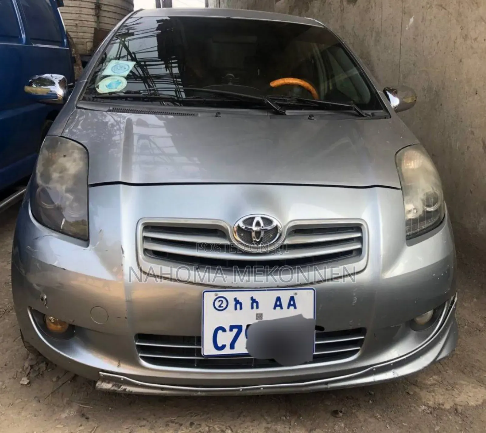 Toyota Yaris 2008 Gray