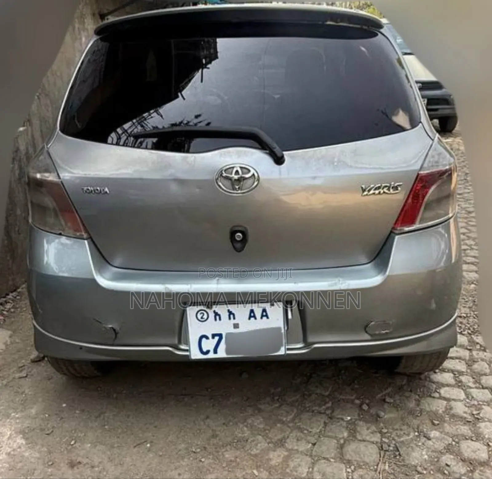 Toyota Yaris 2008 Gray