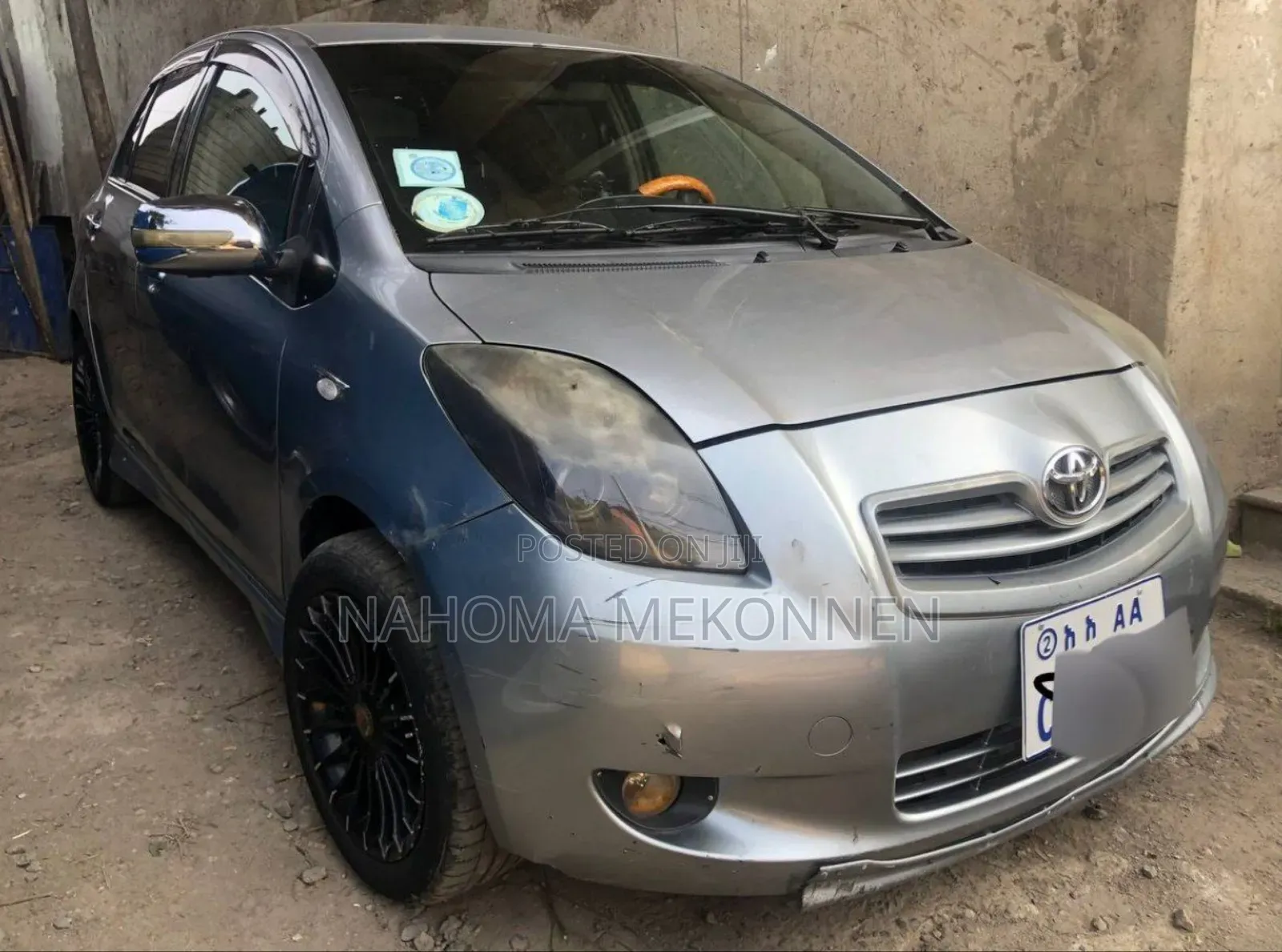 Toyota Yaris 2008 Gray