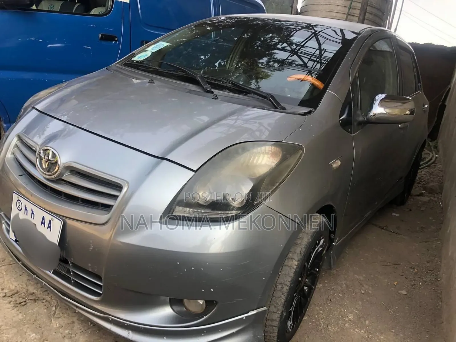 Toyota Yaris 2008 Gray