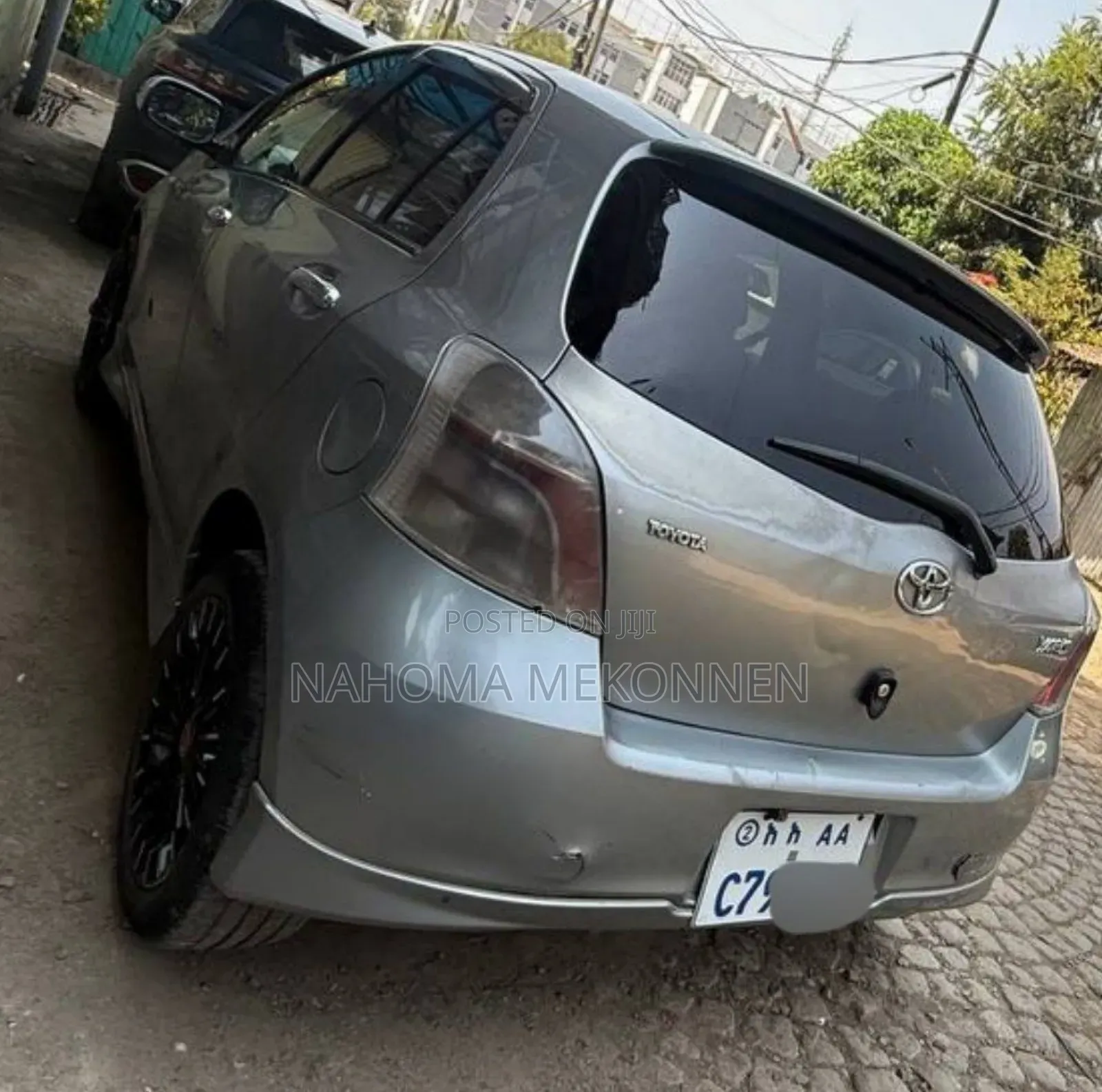 Toyota Yaris 2008 Gray