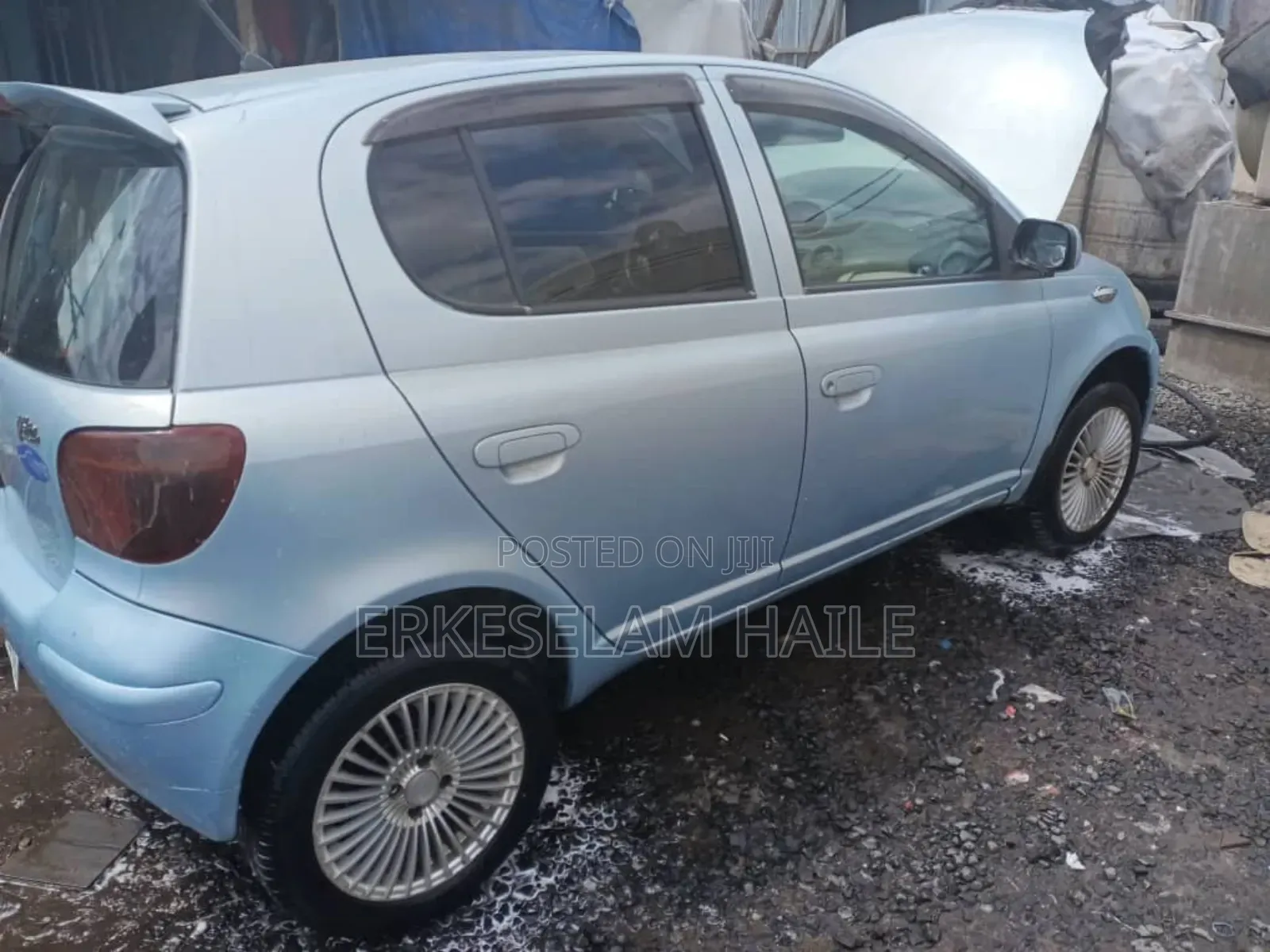 Toyota Vitz 1.0 FWD 3dr 2002 Blue