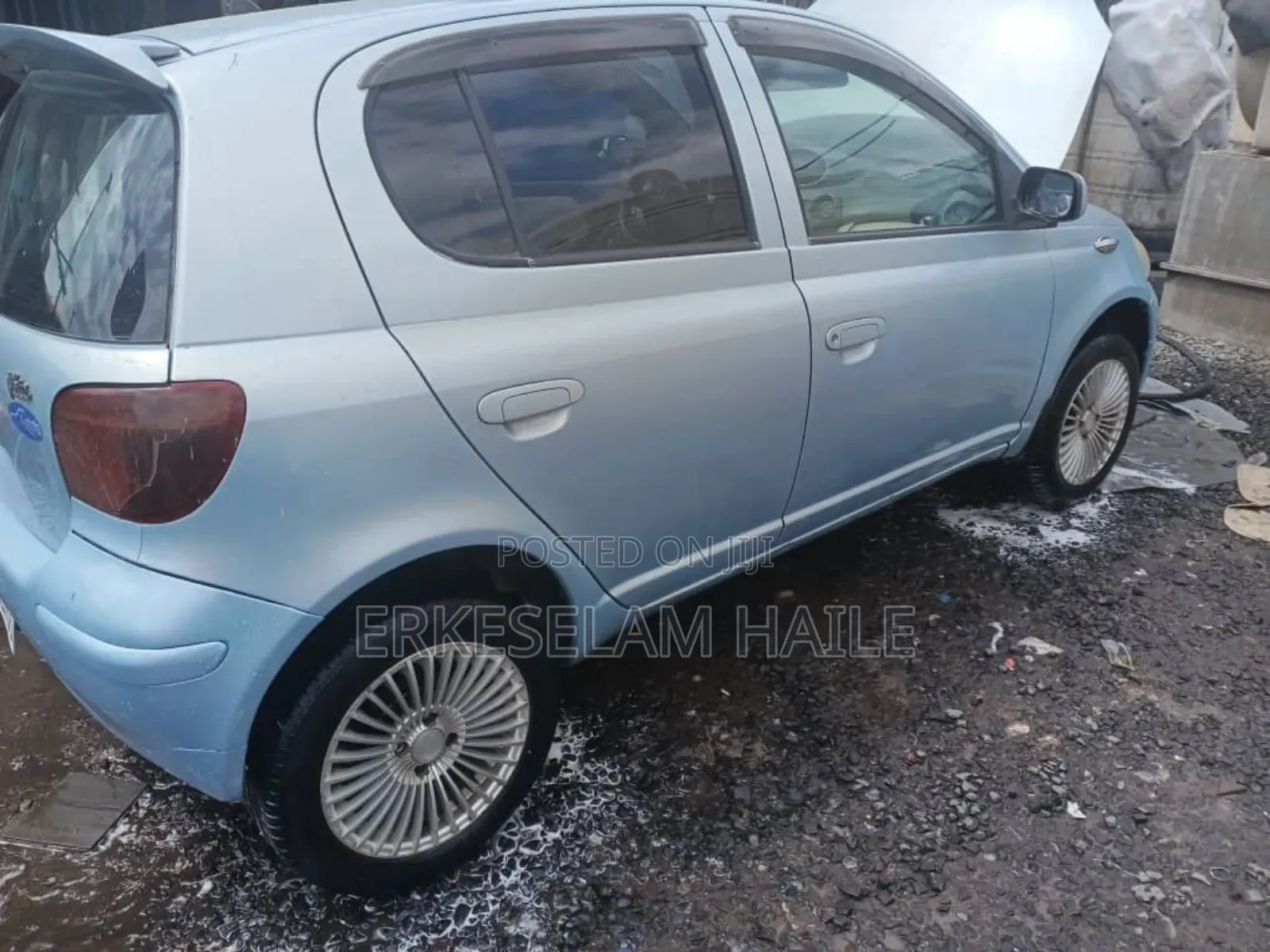 Toyota Vitz 1.0 FWD 3dr 2002 Blue