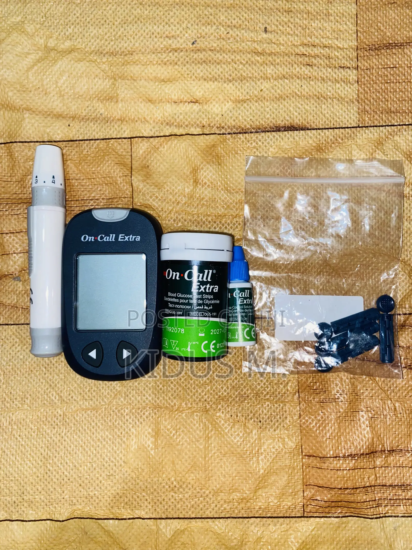 Blood Glucose Monitoring System Full Equipment Accessory|On Call Extra