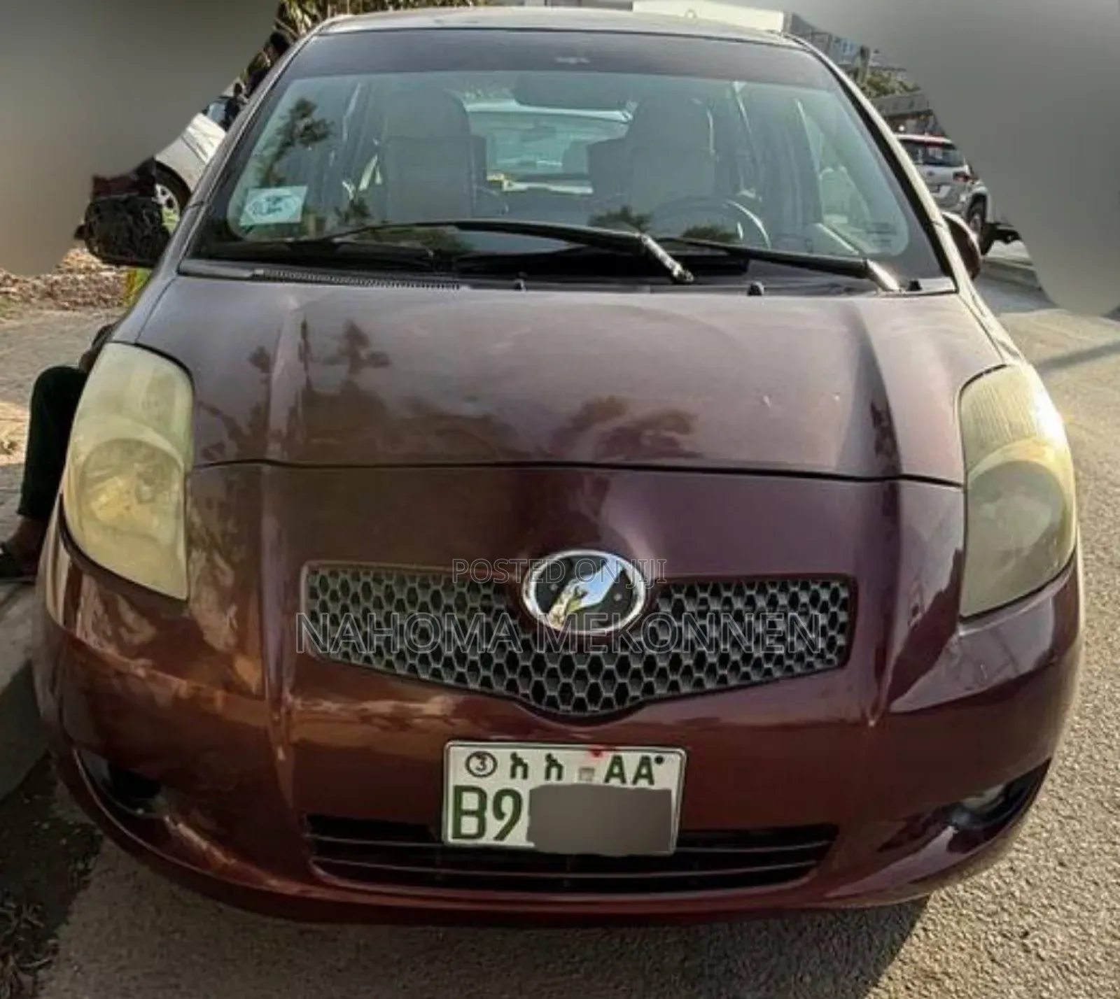 Toyota Yaris 2007 Red