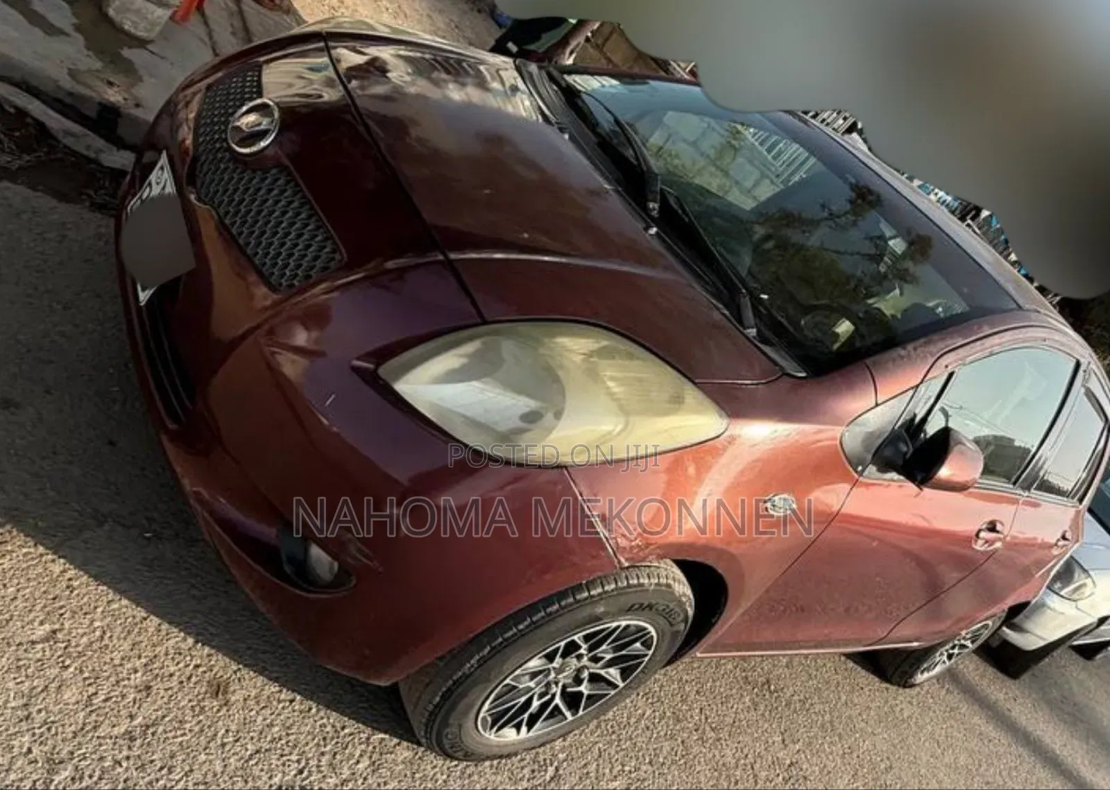 Toyota Yaris 2007 Red