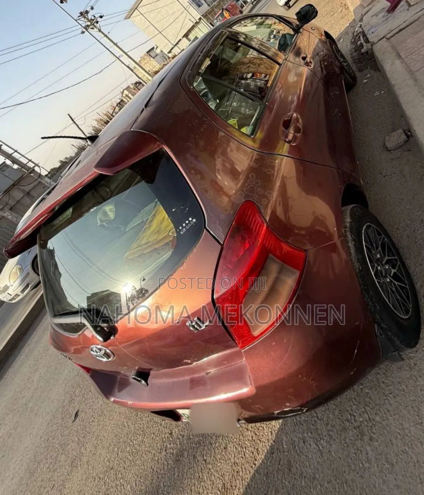 Toyota Yaris 2007 Red