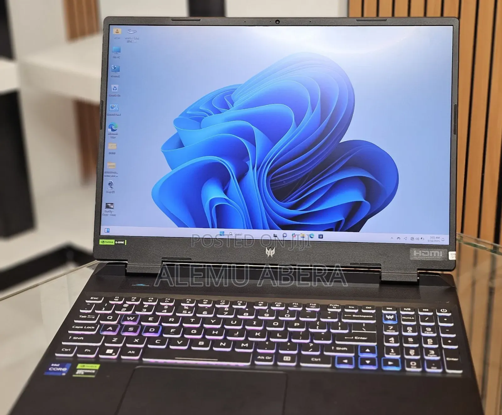 New Laptop Acer Predator Helios 300 16GB Intel Core i9 SSD 1T