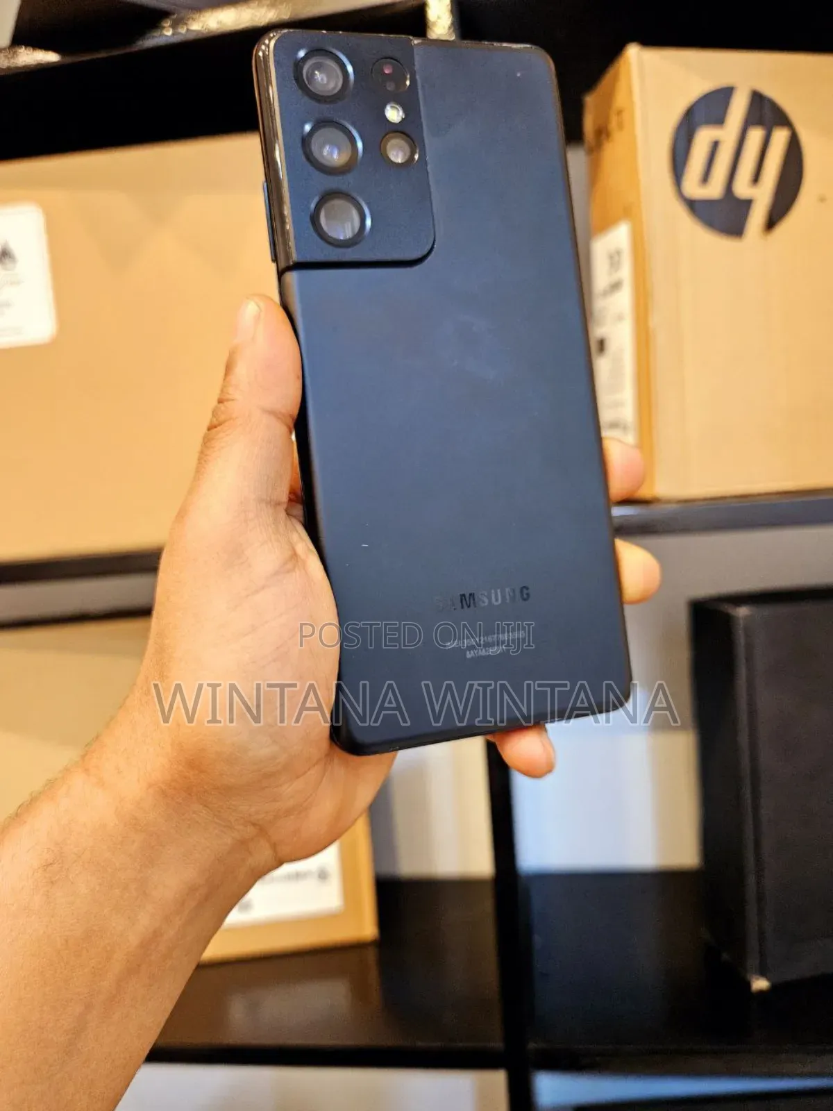 New Samsung Galaxy S21 Ultra 5G 128 GB Black