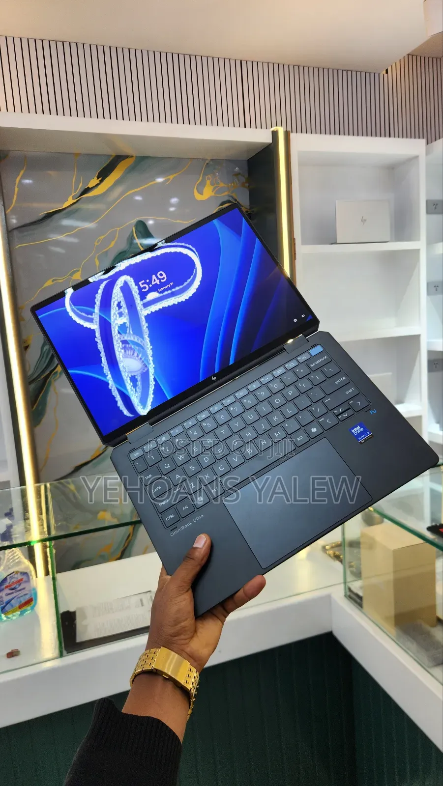 New Laptop HP OmniBook Ultra Flip 14" 16GB Intel Core Ultra 7 SSD 1T