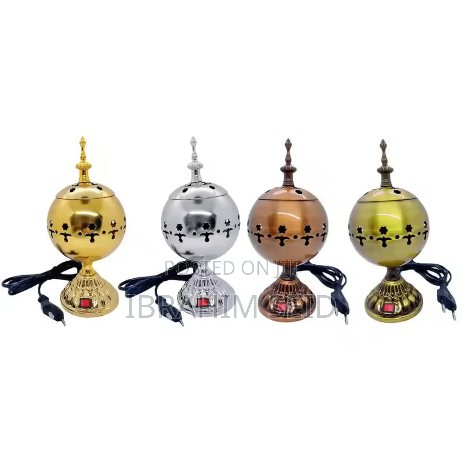 Metal Electric Incense Burner Bakhoor Burner Holder