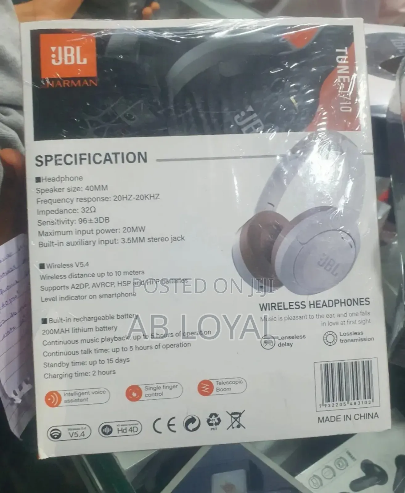 Brand New JBL Harman Tune-T710