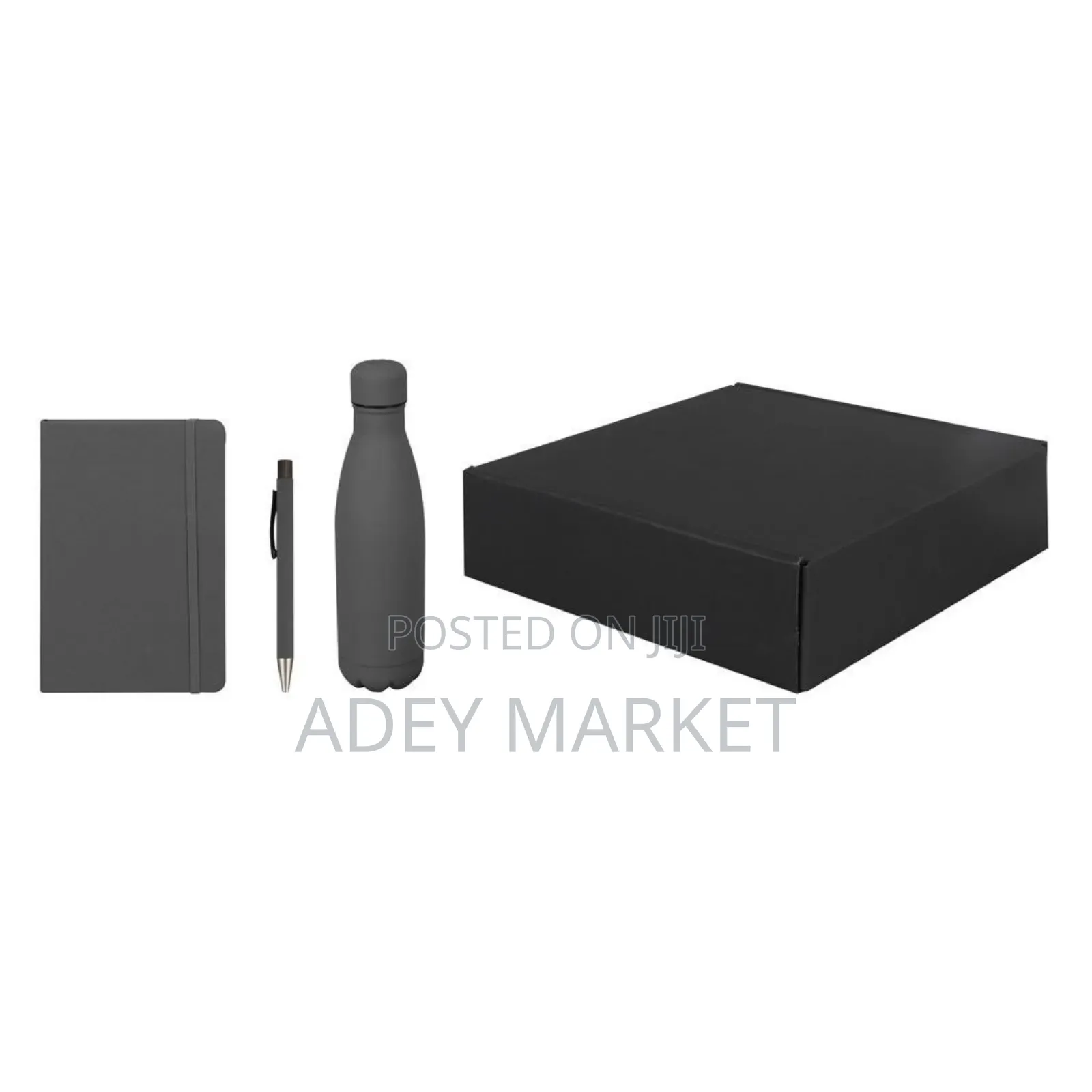 Giftology Set Of Stainless Bottle, Notebook And Pen