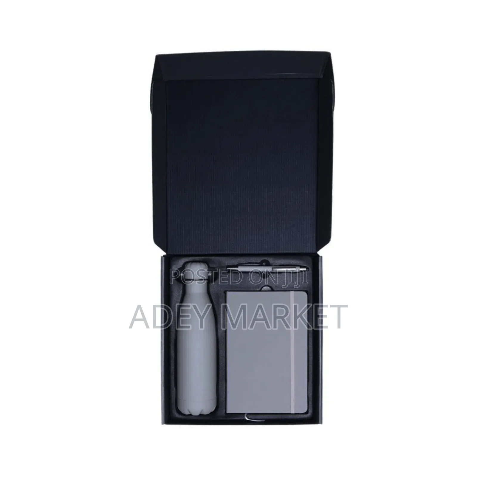 Giftology Set Of Stainless Bottle, Notebook And Pen