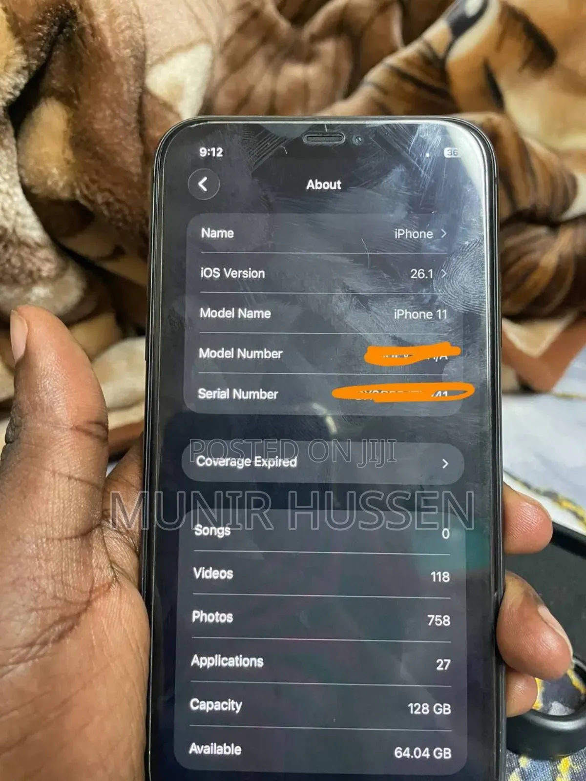 Apple iPhone 11 128 GB Black