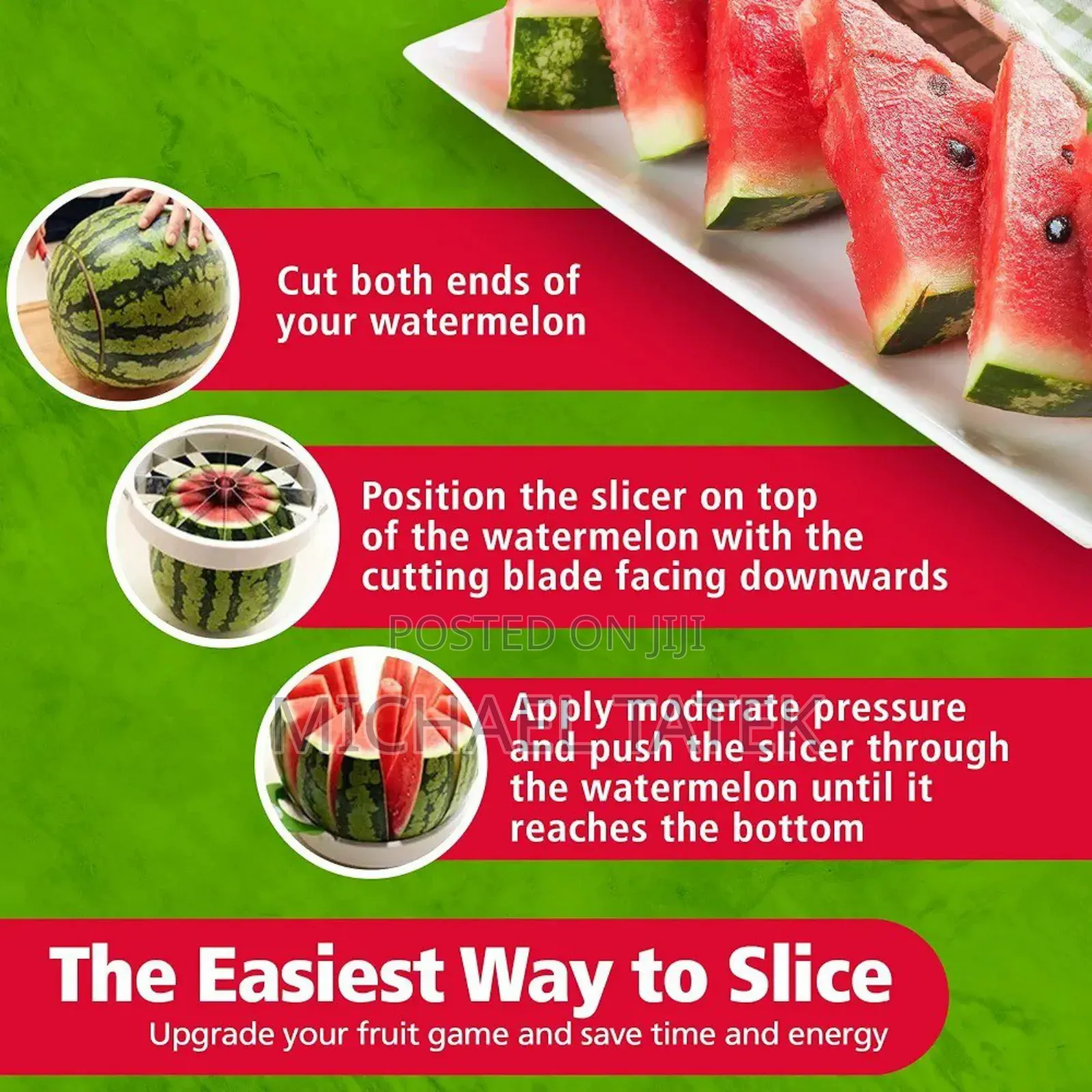 Stainless Steel Watermelon Cutter