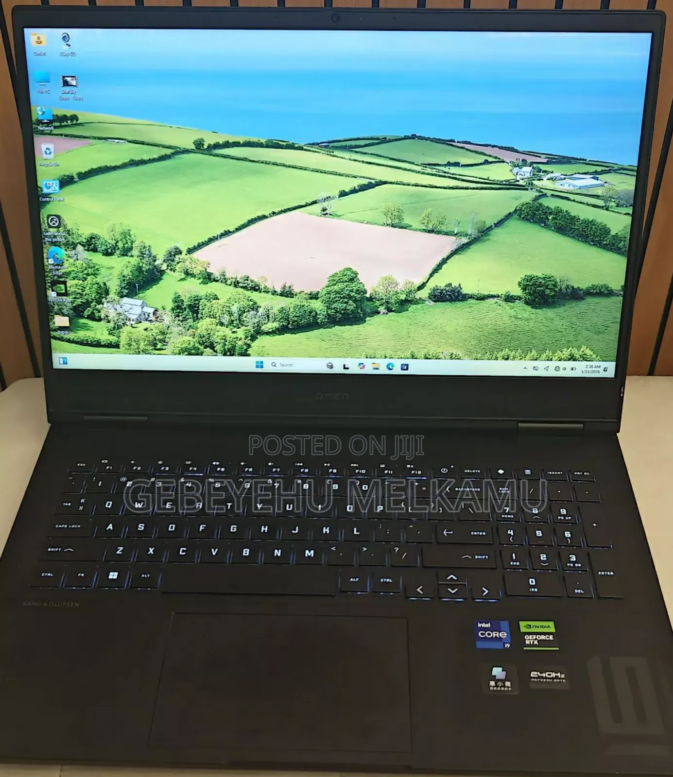 New Laptop HP Omen 16 16GB Intel Core i9 SSD 1T