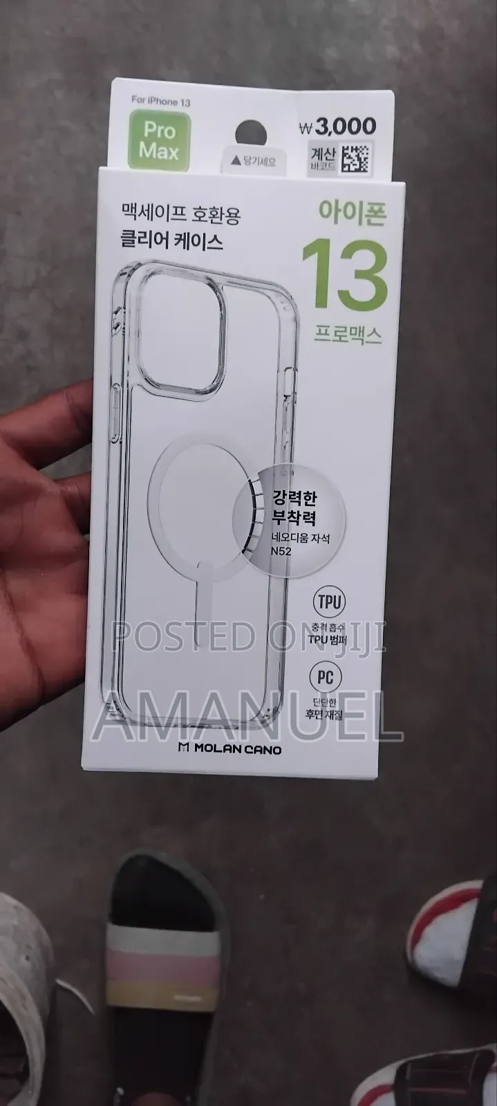 Molan Cano Clear Magsafe Case for iPhone 13 Pro Max