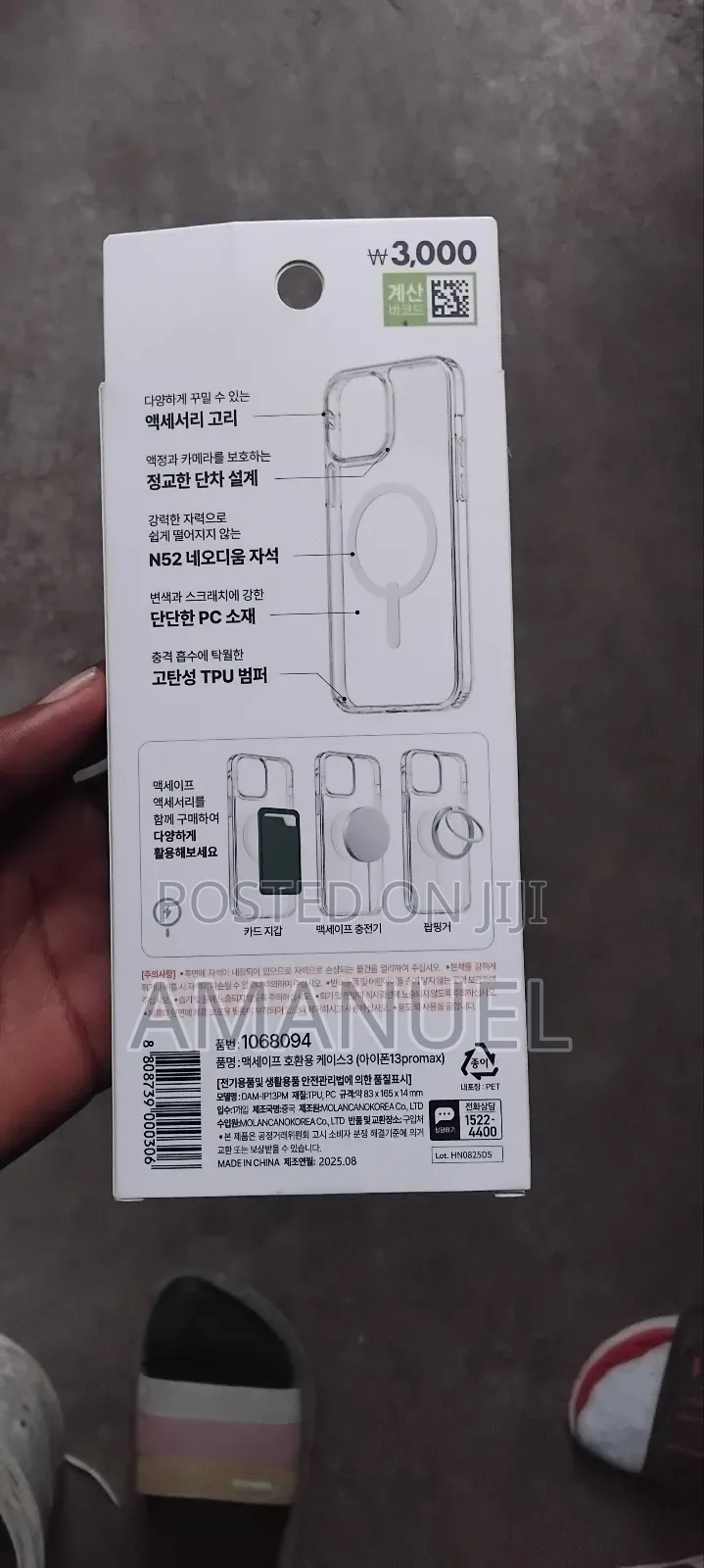 Molan Cano Clear Magsafe Case for iPhone 13 Pro Max