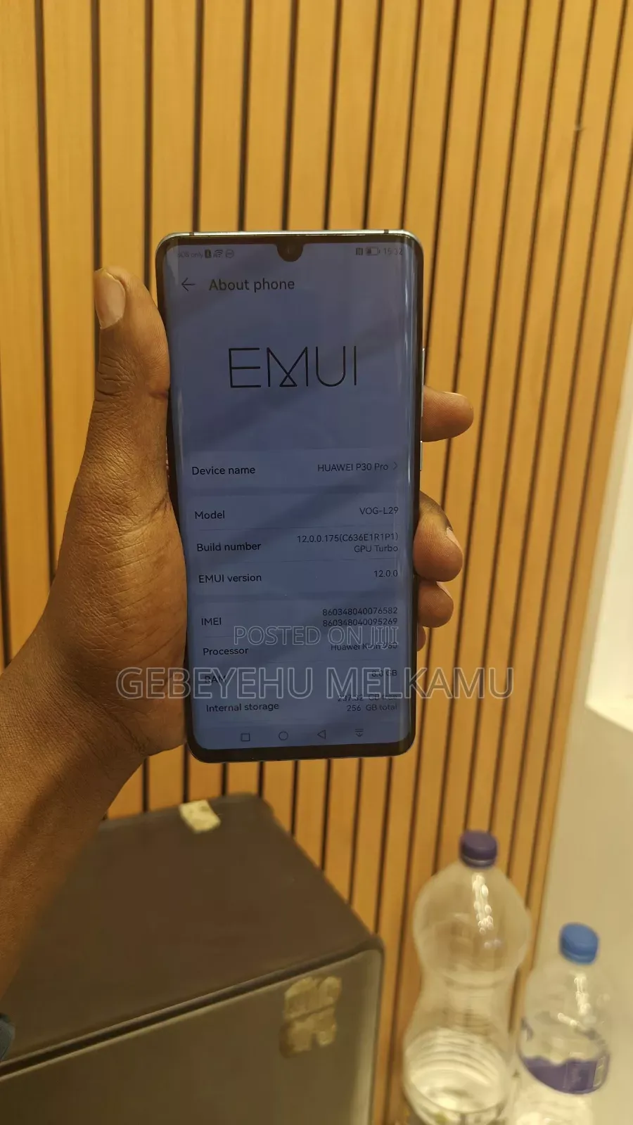 New Huawei P30 Pro 256 GB Blue