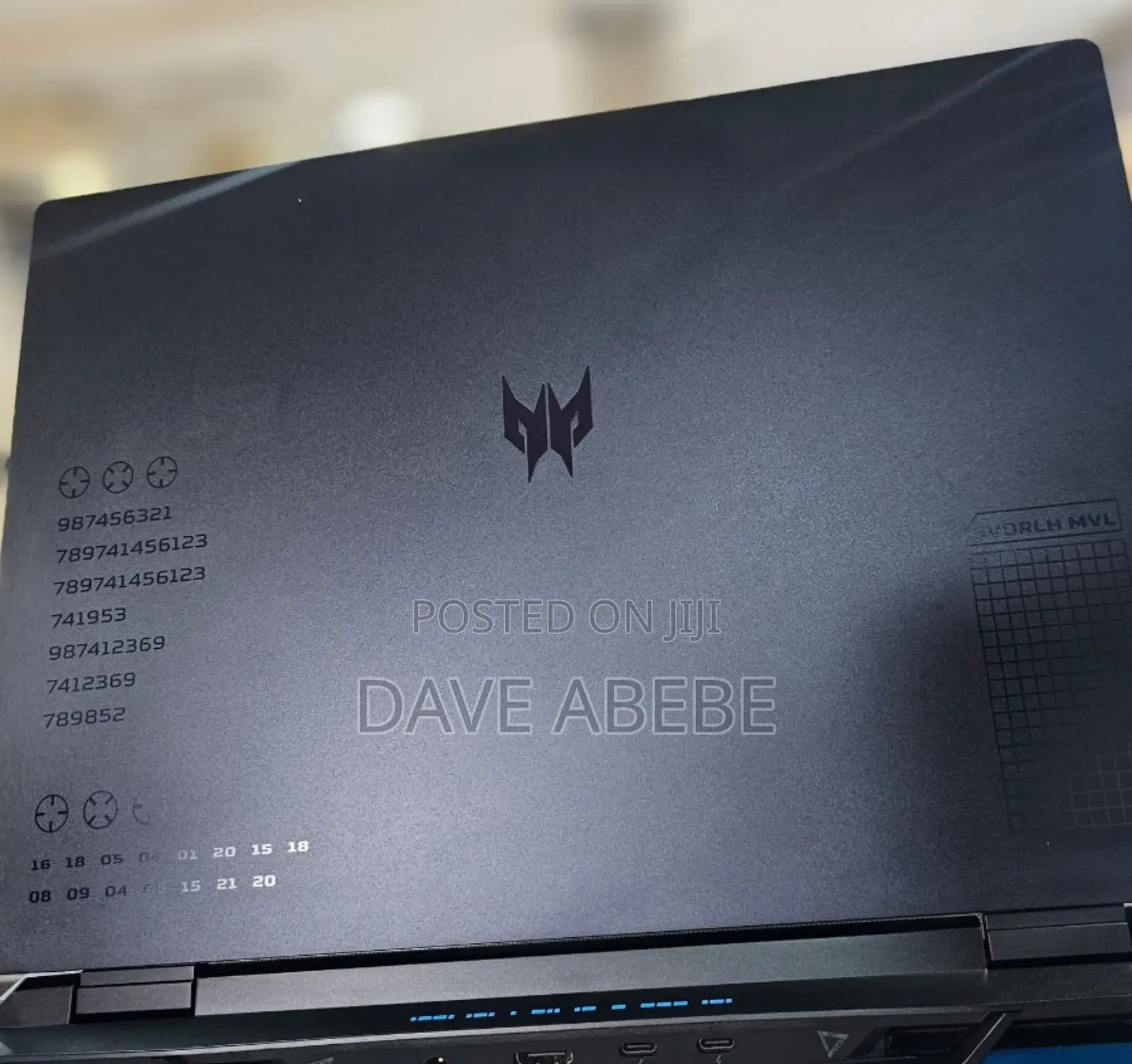 New Laptop Acer Predator Helios 300 16GB Intel Core i9 SSD 1T