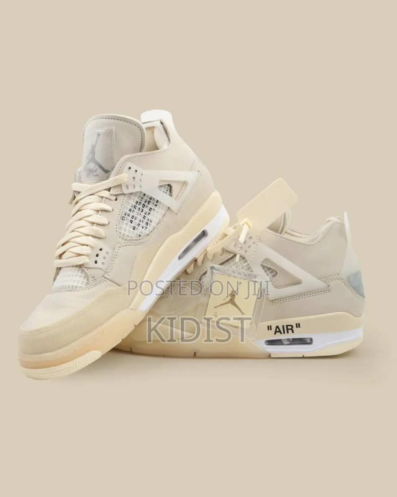 #Nike_air_jordan 4 Retro “ Off White“