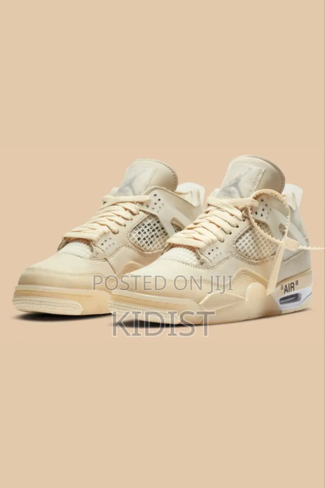 #Nike_air_jordan 4 Retro “ Off White“