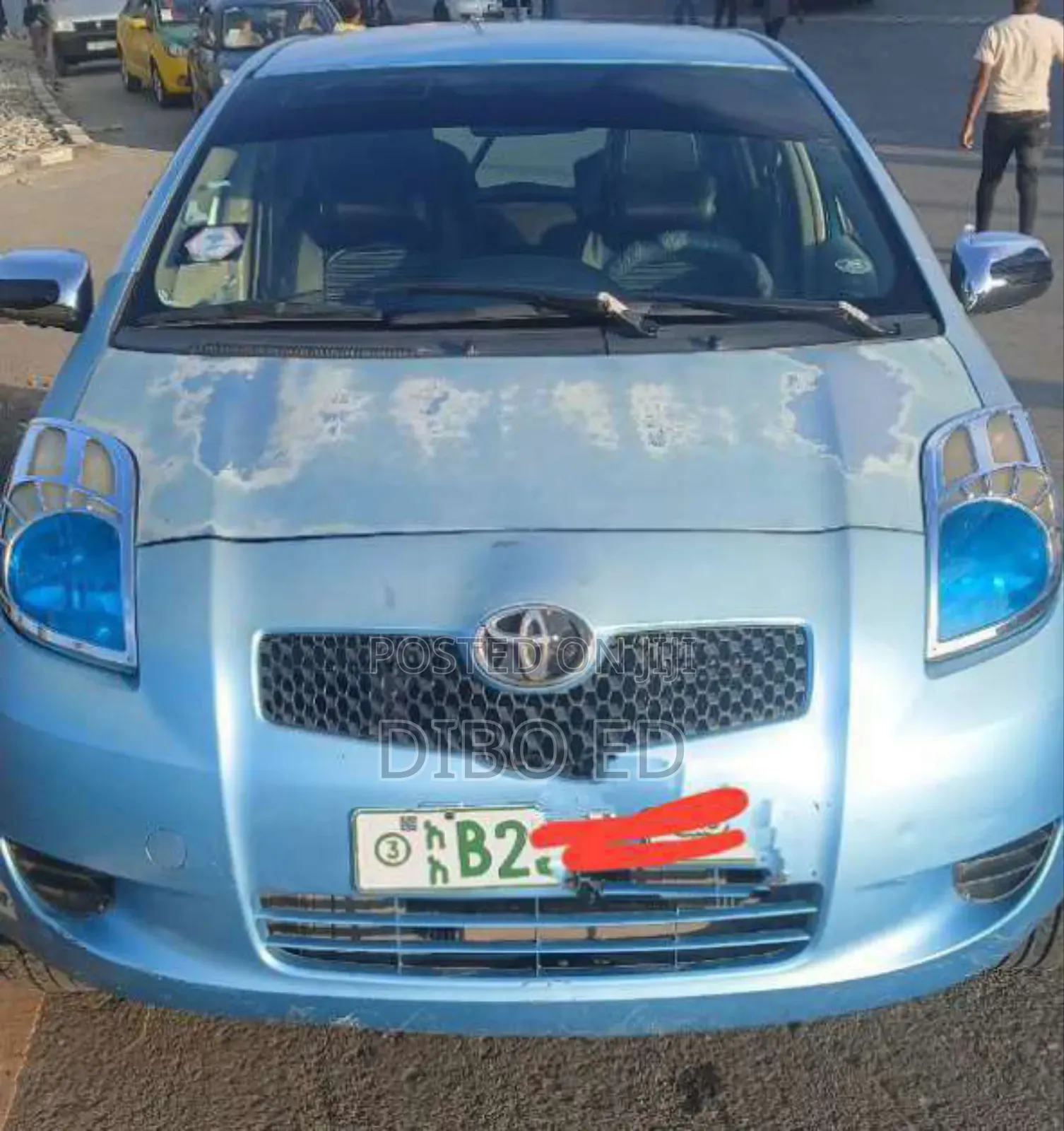 Toyota Yaris 2007 Blue