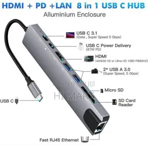 High Quality 8in1 Usb C Hub Adapter