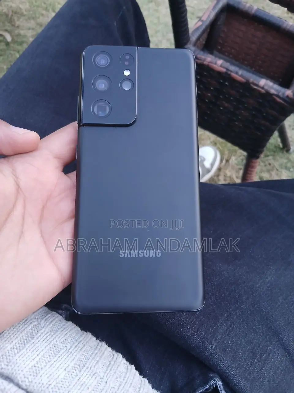 New Samsung Galaxy S21 Ultra 5G 256 GB Black